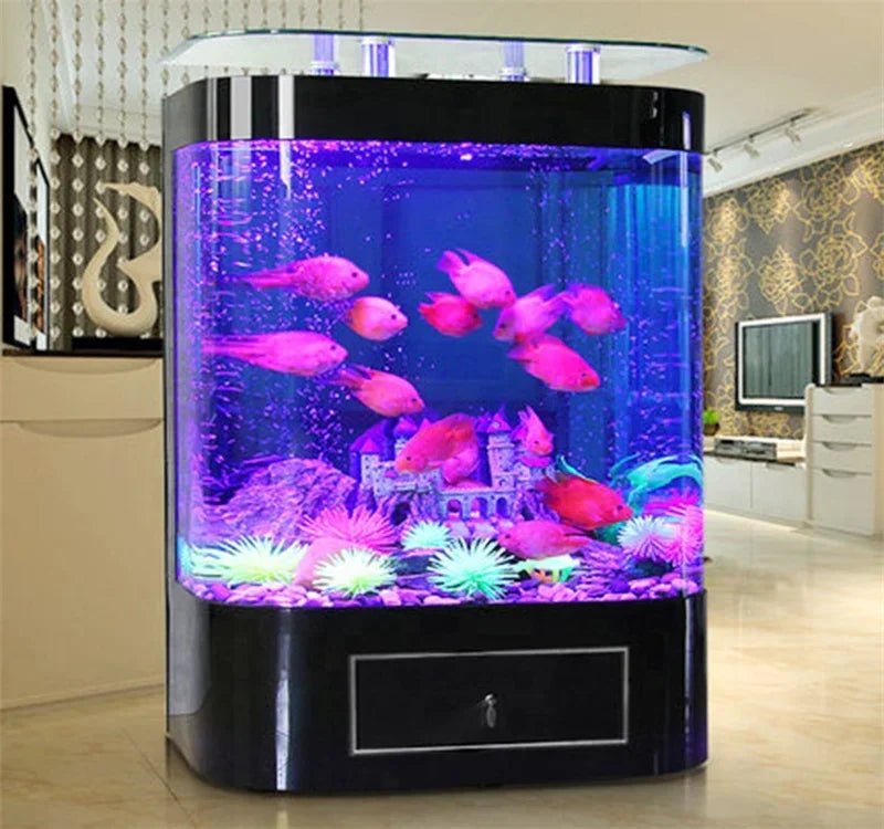 Factory Wholesale Aquariums Optiwhite Large Tank Fish Aquarium With Base Cabinet