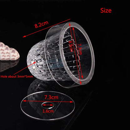 Acrylic Floating Fish Breeding Isolation Box Aquarium Breeder Feeder Fish Tank Hatching Incubator Aquarium Guppy Breed Hatchery