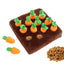 Squeaky Dog Toy Interactive Enrichment Dog Game 12 Carrots Snuffle Mat Carrot Farm Vegetable Squeaky Toy Pet Supplies Puzzle