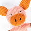 Plush Pet Dog Squeak Toys for Small Dogs Cute Pig Elephant Molar Training Decompress Interactive Dog Sound Toy Bite Resistant