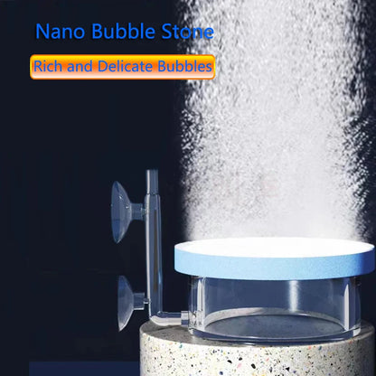 High transparency Acrylic Air Pump Sand Stone Aquarium Oxygen Pump Fresh Air Stone Nano Bubble Bar Aquarium Fish Tank Aerator