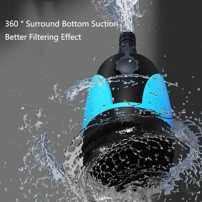 5W  220V-240V Bottom Suction Water Pump Aquarium Ultra-Quiet Submersible Pump For Water Cycle and Pumping of the Fish Tank