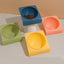 Cat Bowl Anti Vomiting 15 Degree Tilted Bowl Pet Supplies Mess Free Anti-Slip Stress Free Ergonomic Cat Bowls For Dogs And Cats