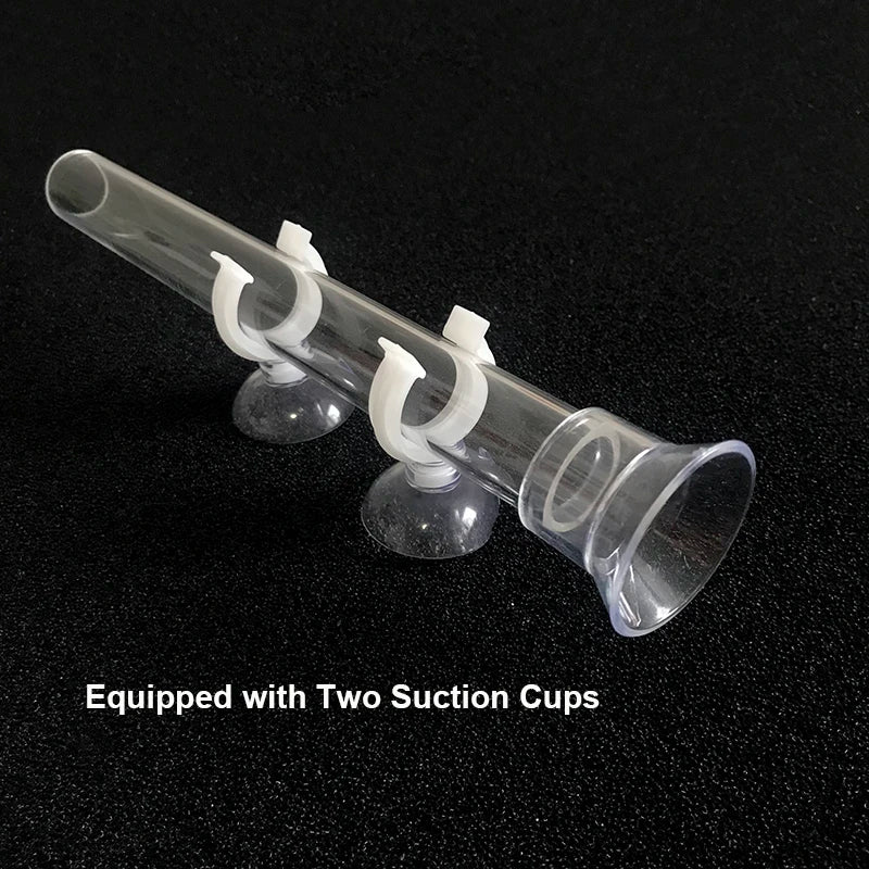 Acrylic Aquarium Feeder Tube Dish Transparent Fish Tank Shrimp Snail Shrimp Food Feeder Bowl Aquarium Feeding Accessories