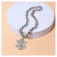 Luxury Dog Collar Necklace for Small Medium Dogs Dollar Sign Pendants Hip Hop Gold/Silver Plated Chain Jewelry Pet Accessories