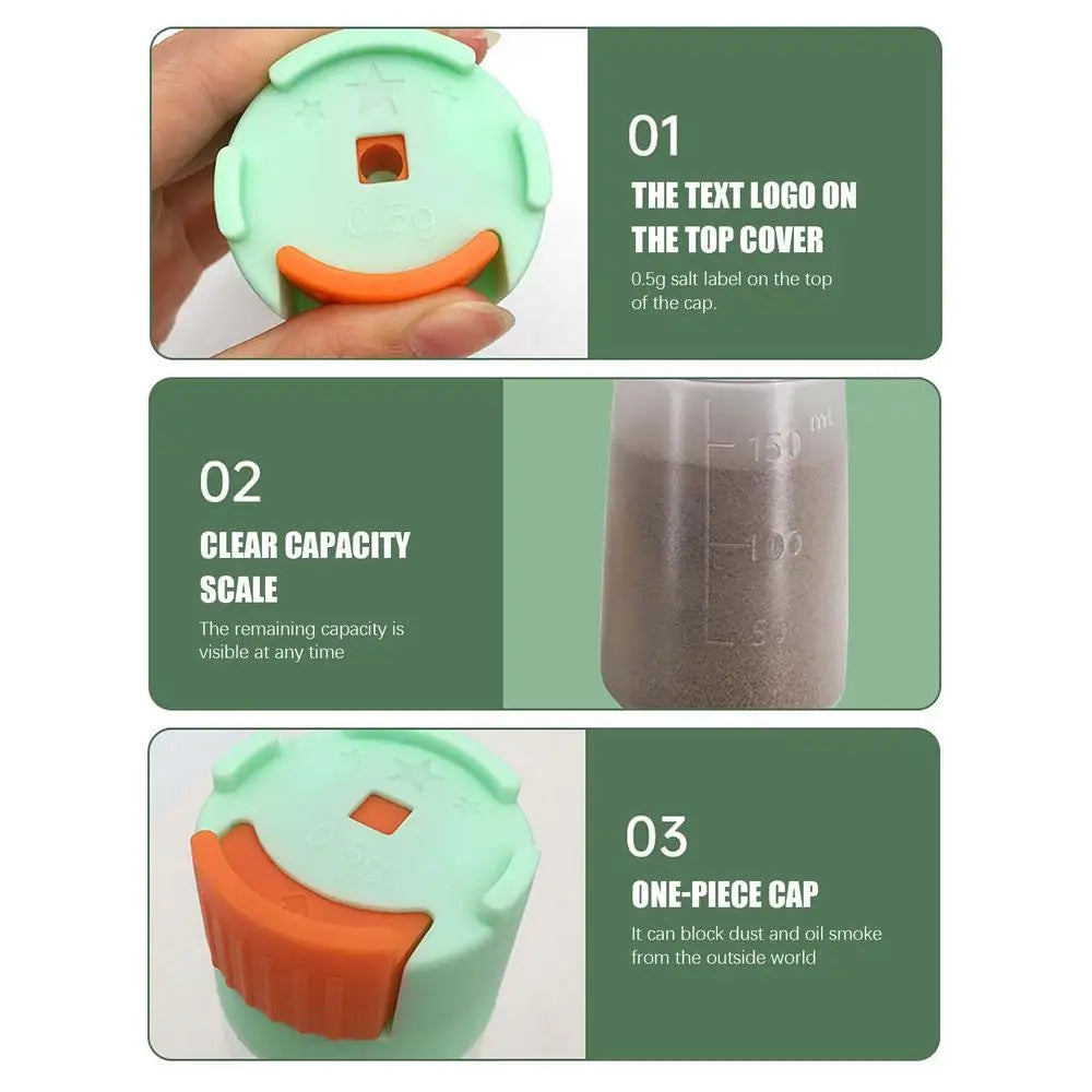 Aquarium Feeder Fish Food Feeding Bottle Quantitative Pond Feeder 0.5g Precise Measuring Refillable Feeding Bottle Manual Fish