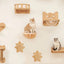 Wall Mounted Cat Climbing Shelves Cat House Cat Bridge Cat Hammock with Scratching Post and Pedals or Stairway for Kittens