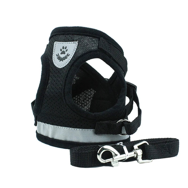 Reflective Pet Cat Harness and Leash Set for Cats Gotas Sphynx Harnesses Walking Dog Leash mascotas Accesorios szelki dla kota