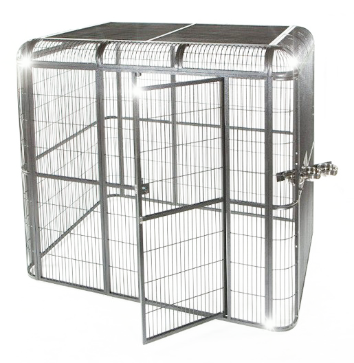 Walk In Aviary - Stainless Steel 86'' x 62'' x 79''