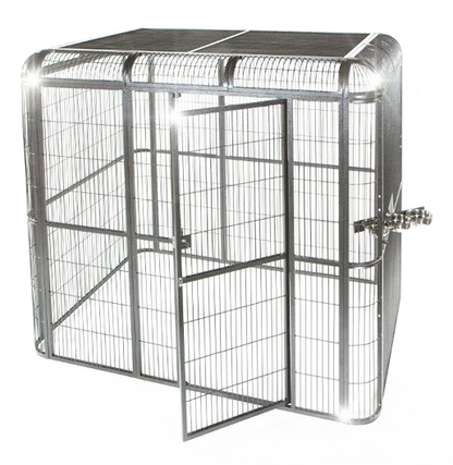 Walk In Aviary - Stainless Steel 86'' x 62'' x 79''