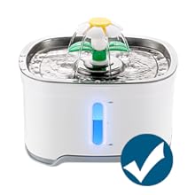 Water Pump LED Light Pet Cat Water Fountain Motor Replacement for Cat Flowers Drinking Bowl Dispenser Pet Accessories