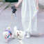Dual Dog Rope Leash Pet Traction Rope Belt Retractable for 2 Dogs Walking Double with Light Rotation Pet Rope Pet Supplies