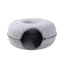 "Interactive Donut Cat Bed: A Dual-Use Toy and Cozy Bed for Your Playful Kitten!"